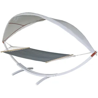 MCW Hängematte J47 200 x 100 cm Weiß/Grau