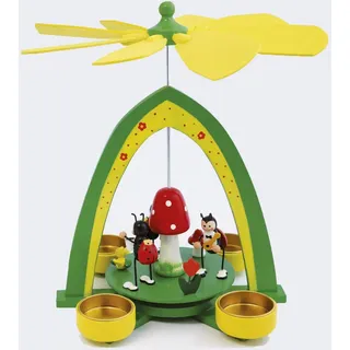 HGD Pyramide 'Marienkäfer' - Holz, Hängend, Ostern, Sommer