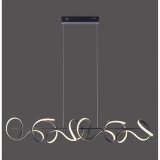 just light. Curls 1-flg. 99 x 21 cm rund schwarz