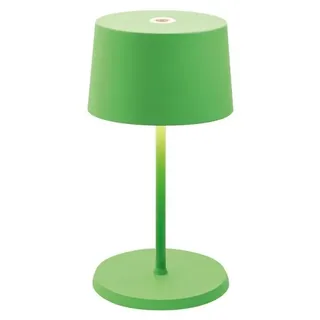 Olivia pro mini apfelgrüne LED-Tischleuchte, wiederaufladbar und dimmbar - Grün