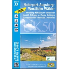 Augsburg 1: 50 000 (UK50-32)