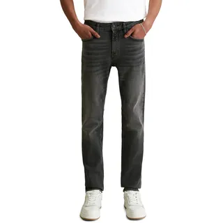 MARC O'POLO Denim Herren Jeanshose mit Stretch-Anteil Slim Fit, Schwarz (Multi/Vintage Black), W36/L32
