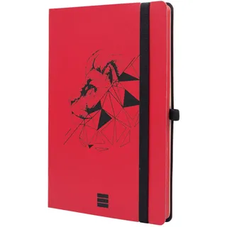 Finocam - Notizbuch Design Blanko Lion