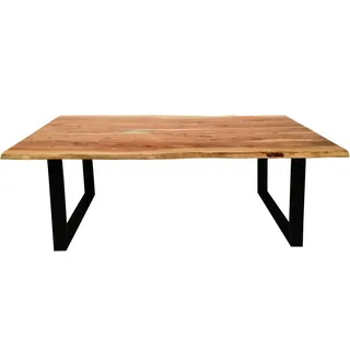 SIT Möbel Vanaja 120 x 77 x 80 cm Akazie/Antikschwarz