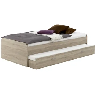 FMD furniture Tagesbett, Spanplatte, Sonoma Eiche, Einzel