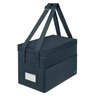 Leitz Desk Sharing Tasche mit Deckel Kunststoff Grau