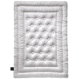 Billerbeck Ganzjahresdecke , Weiß , Textil , Füllung: Kamelhaar , 135x200 cm , temperaturausgleichend, feuchtigkeitsregulierend, weich und anschmiegsam , Heimtextilien, Kopfpolster & Bettdecken, Bettdecken, Ganzjahresdecken