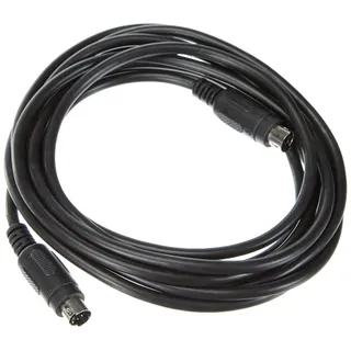 Value S-Video Anschlusskabel 3 m Schwarz