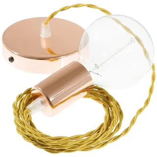 Creative Cables Tm05 1 M Diy Hängelampe - Gold / Copper - One Size