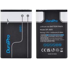 DuraPro 2Pakcs A051 Battery Akku for Fritz!Fon C6 Telekom Sinus 806, Snom M65, Telefunken FHD 170/5