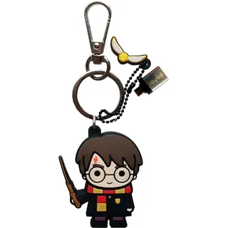Wondee Disney Harry Potter, 2 in 1 Schlüsselanhänger + USB und USB C Stick Lustig 32gb, Harry Potter Figuren mit zusätzlichem USBC Adapter- Harry Potter Fanartikel für Kinder, Frauen und Männer