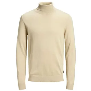 JACK & JONES Rollkragenpullover Oatmeal S