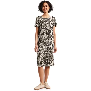 Street One Knielanges Kleid mit Puffärmeln Espresso Brown 36