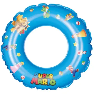 Super Mario Schwimmring, Größe ca. aufgeblasen ca. 45 cm, unaufgeblasen ca. 50 cm