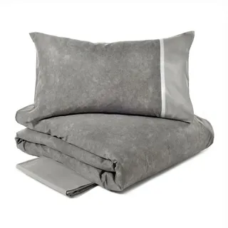 Komplettes Fazzini Galuchat Bettbezug Doppelbett