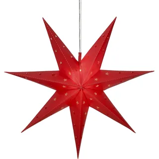 Star Trading 505-03, Leichte Dekorationsfigur, Rot, IP44, 6 h, 18 h, Transparent - Rot