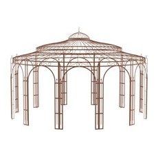 Eleo Pavillon Toskana 340 cm x Ø 550 cm Unbeschichtet