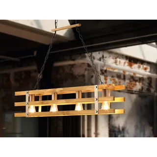 Trio Pendelleuchte KHAN 4-flammig - Beige