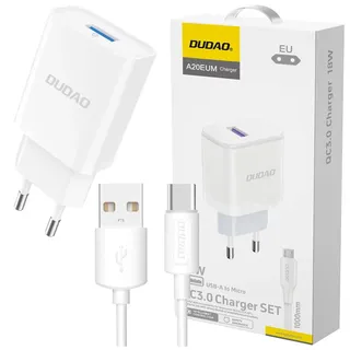 DUDAO A4EUT Ladeadapter für USB Travel Adapter - Weiß