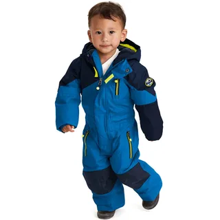 KILLTEC Kesley Mini Skioverall/Schneeanzug mit Kapuze und Schneefang, dunkelnavy, 86/92