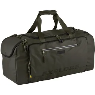 camel active Explore Herren Reisetasche Weekender Groß Khakigrün