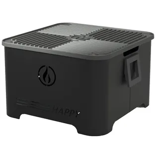 Linea VZ Happy Schwarz - Tragbarer Pelletgrill