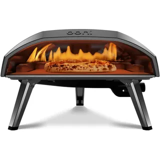 Ooni Koda 16 Gas Pizzaofen – 50 mBar Outdoor Pizzaofen Gas – Gartenofen für Grillen, Kochen und Backen – Gartenofen für Pizzas – Pizza Oven – Backt Pizzen in nur 60 Sekunden - (DE|AT- 50 mBar)