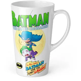 ERT GROUP Original und offiziell lizenziert von DC Keramikbecher, Muster Super Friends 101, Kaffee- und Teebecher Latte Becher 450ml