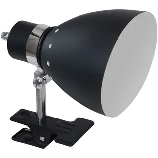 Wandleuchte - schwarz - Spring - kunststoff metall - Ø 13cm - E27 - 6827ZW - Steinhauer - Schwarz