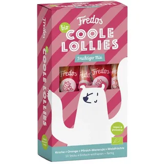 Fredos Wassereis Coole Lollies fruchtiger Mix 1 Karton
