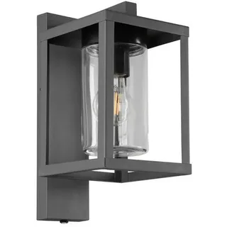 Trio Außenwandleuchte Aluminium 16x33x22,5 cm exkl. 1x E27 anthrazit