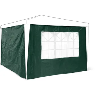 Relaxdays Seitenwand-Set für Pavillon 3 x 3 m 2 Stück Grün