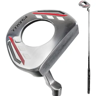 KOFULL Golf Putter Herren Golfschläger Herren Putter Golf Rechtshänder Golf Blade Putter Einsatz Putter Golfschläger mit Picking Balls Funktion