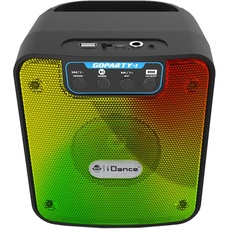 Cefa Toys - Tragbarer Bluetooth-Lautsprecher Go Party, mit integrierten LED-Lichtern, Karaoke-Funktion, Mikro-Eingang, kompatibel mit Spotify und YouTube. (00357)