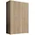 Drehtürenschrank Joe 121 x 176 x 51 cm Sonoma Eiche