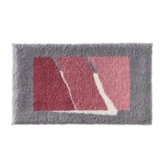 Badgarnitur in rosé von Grund - 45x50 cm - rechteckig