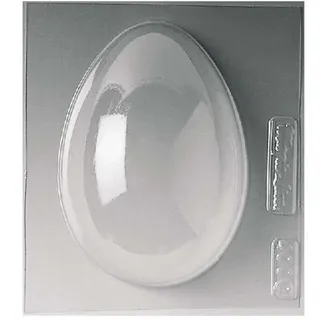 silikomart | Schokoladen-Ei-Form SK400, 1er-Pack kleine Schokoladen-Ei-Form, 220 x 160 h 80 mm, Made in Italy