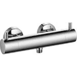 Kludi BOZZ Thermostat-Brausearmatur, Wandmontage, Temperaturwahlgriff, 352030538