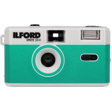 Ilford Sprite 35-II Kamera green + silver, Analogkamera, Grün, Silber