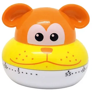 Belons Niedlich Hund Mechanischer Küche-Timer 55 Minuten Countdown Zeitmesser Kurzzeitwecker Manueller Zeitgeber Erinnerung Alarm Eieruhr