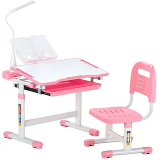 Vevor Schreibtisch Rosa
