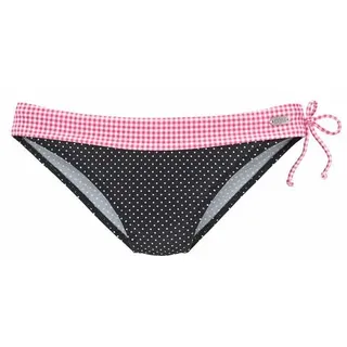 Buffalo Bikini-Hose Damen rosa-schwarz Gr.34