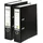 PP-Color-Ordner DIN A4 80 mm Schwarz 2 St.