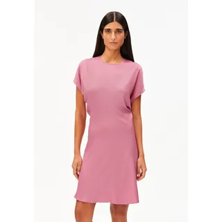 SATIN FLEDERMAUSÄRMEL MINI-KLEID |  NaiaTM Renew Mix - pink (XS)