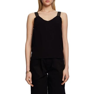 ESPRIT Damen 043EO1F303 Bluse, 001/BLACK, L