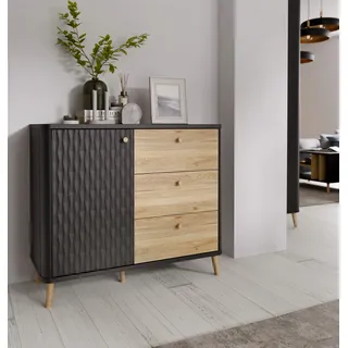 Forte »Fixsmile«, modernes Sideboard, SoftClose, Echtholz Beine und Griffe