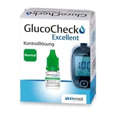 GlucoCheck Excellent Kontrolllösung (normal) für das Excellent Messgerät