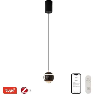 IMMAX NEO DORMINE Smart Einbauscheinwerfer, perlschwarz, Zigbee 3.0