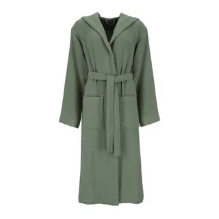 VOSSEN Bademantel Silent L / XL Baumwolle Grün L/XL