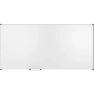 MAUL Whiteboard weiß 120x240 MAULpro emaillierte Magnettafel mit Alurahmen